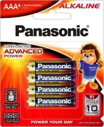 ��������� Panasonic Alkaline Power �������� AAA �������, 4 ��. LR03T/4B
